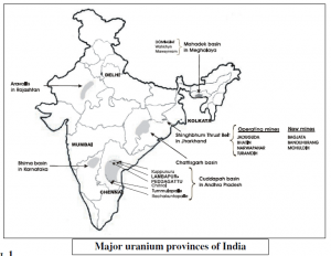 Uranium deposits in India For UPSC | Jaduguda Uranium Mine - DIADEMY IAS