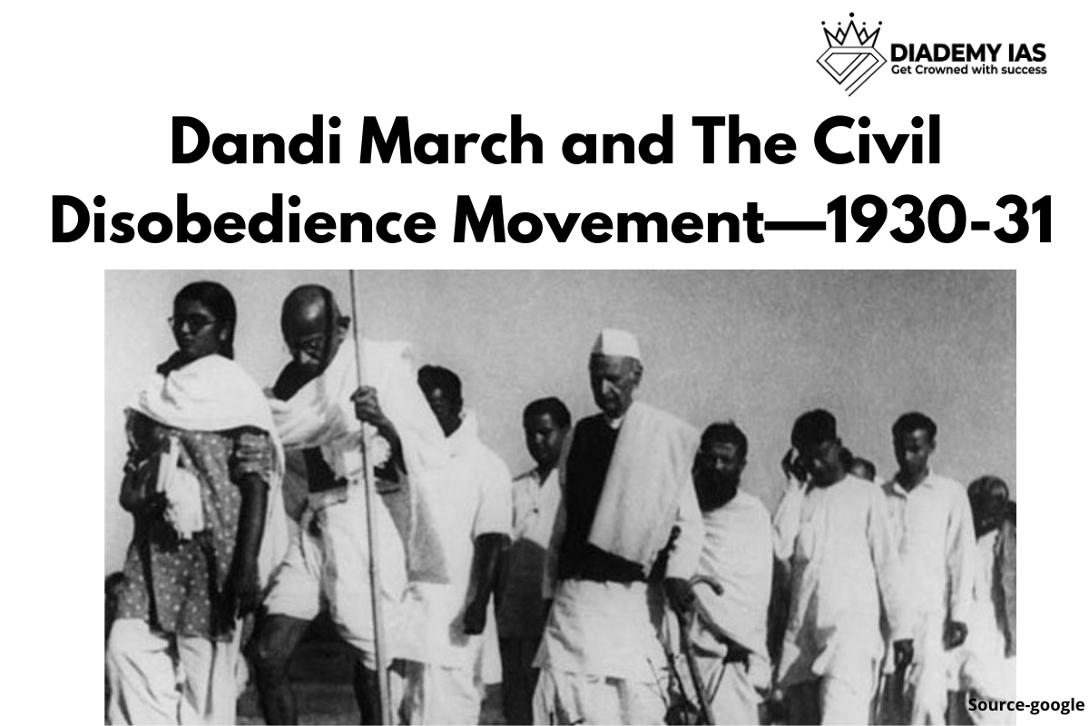 civil disobedience movement and dandi march