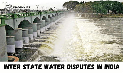 Inter state water disputes in India 