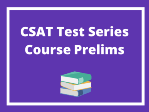 CSAT Test Series Course : Prelims