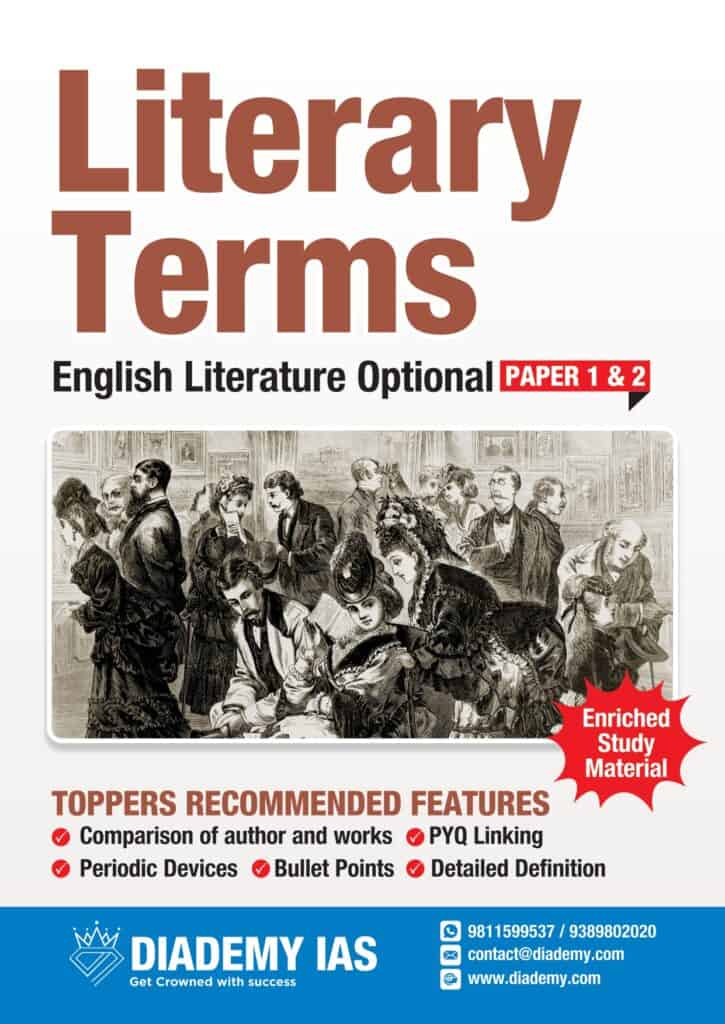 English Literature Optional Literary Terms