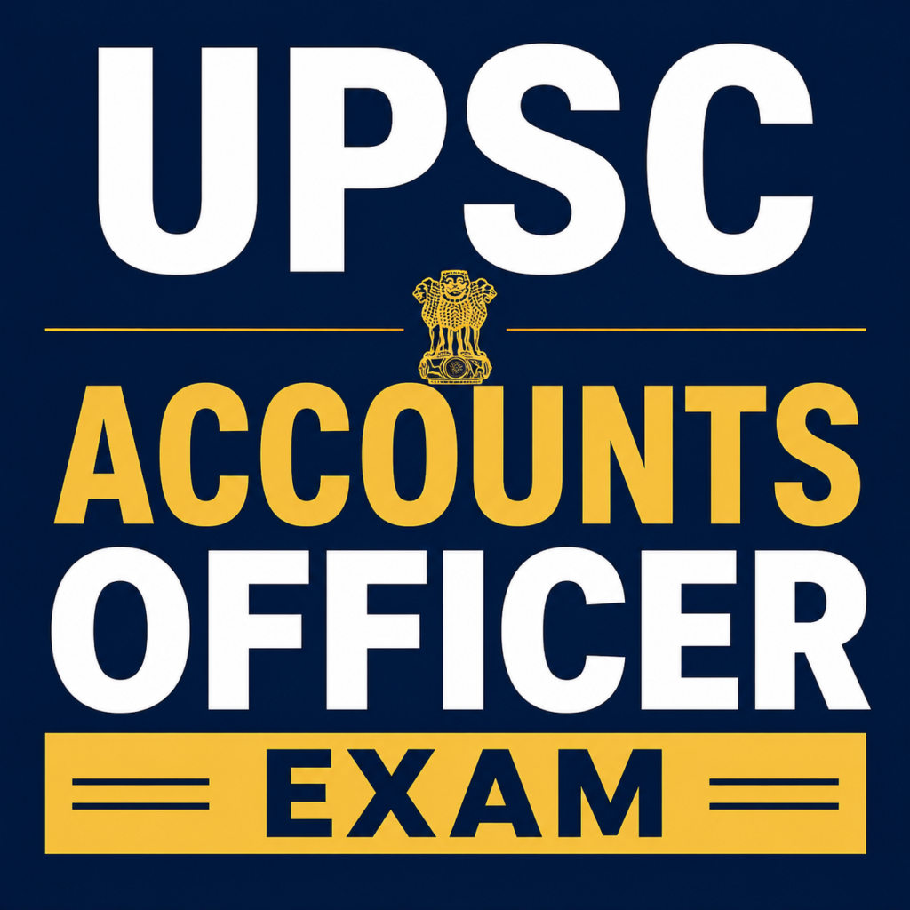 UPSC Accounts Officer exam - Union Territory of Ladakh