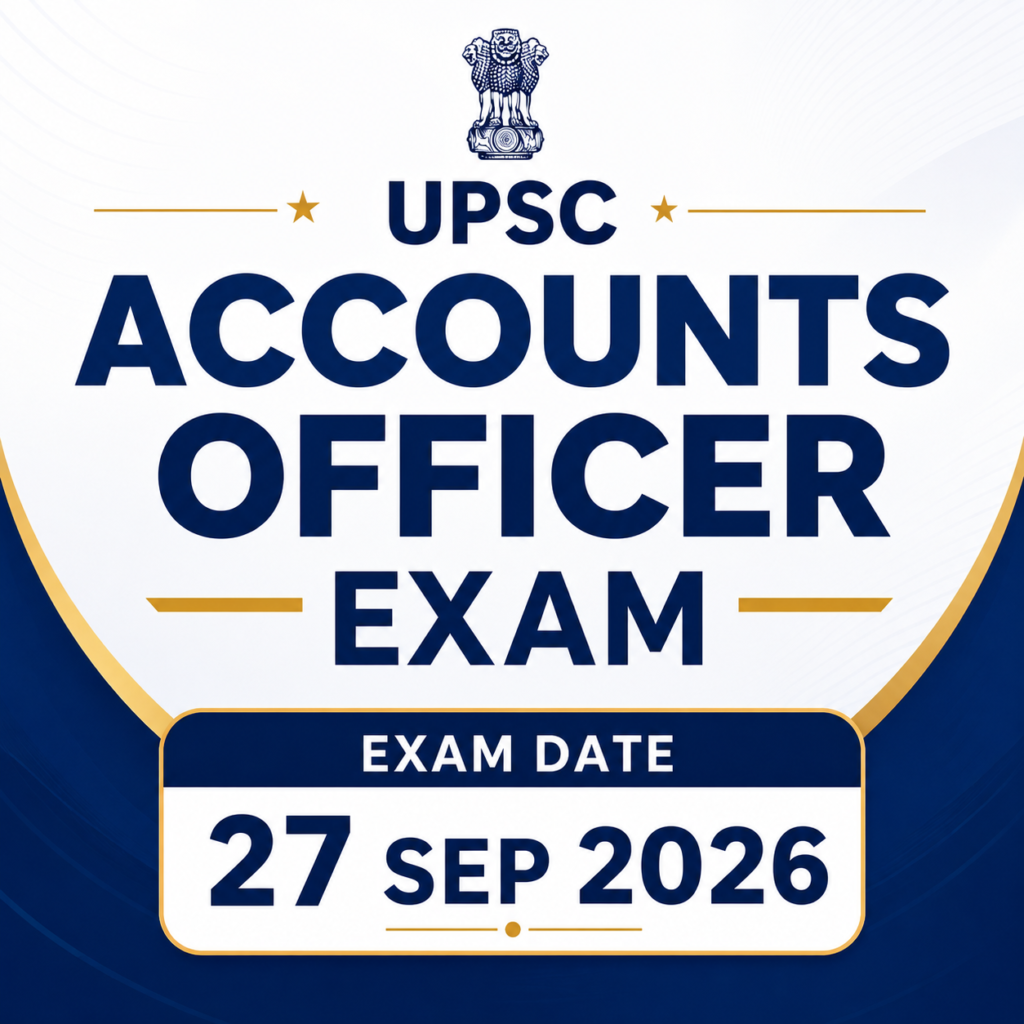 UPSC Accounts Officer exam - Union Territory of Ladakh